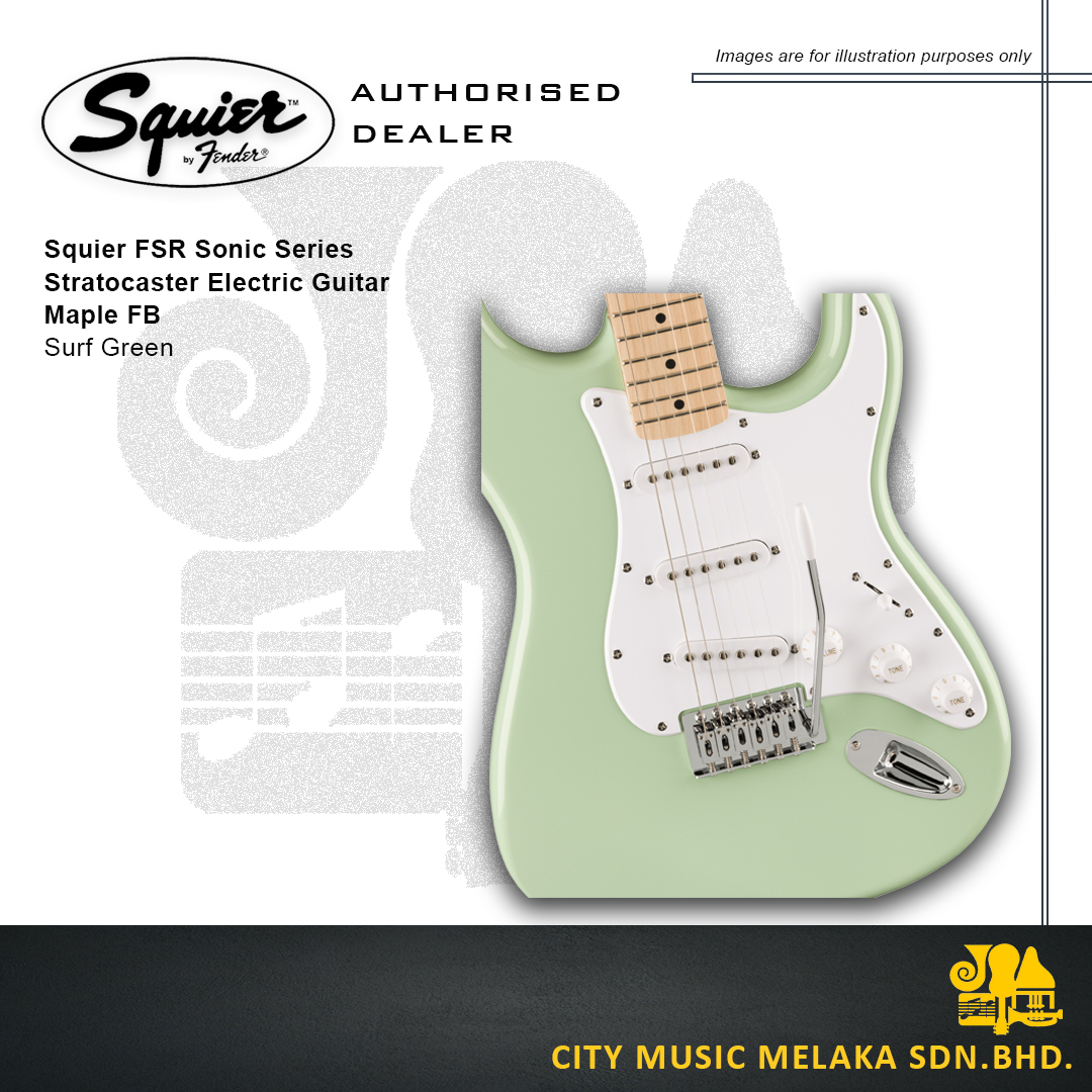 Squier Sonic Stratocaster - Surf Green - 2