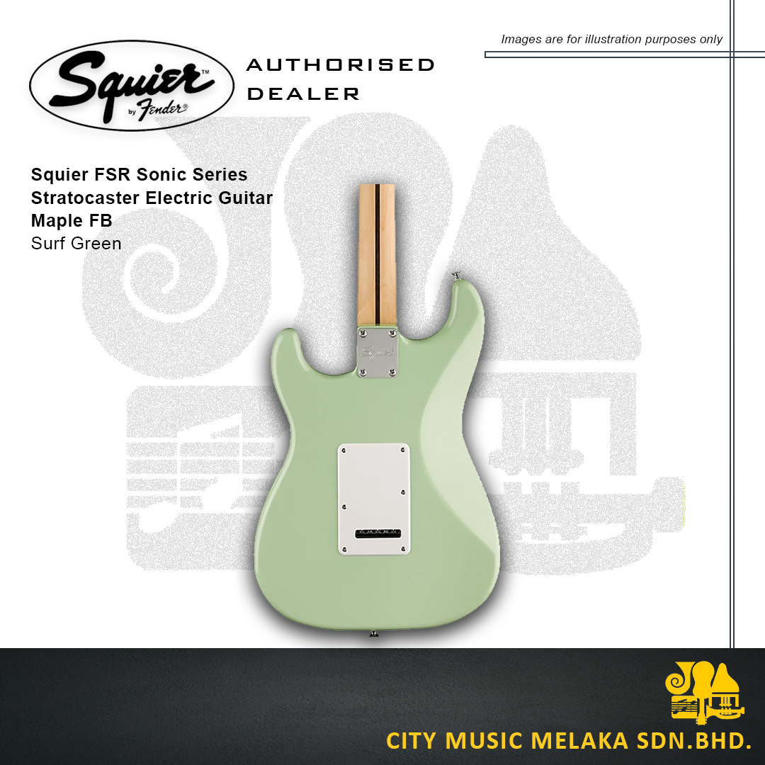 Squier Sonic Stratocaster - Surf Green - 1