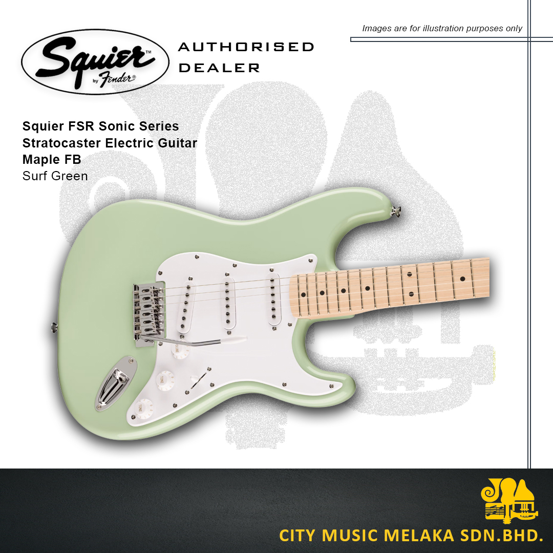 Squier Sonic Stratocaster - Surf Green - 4