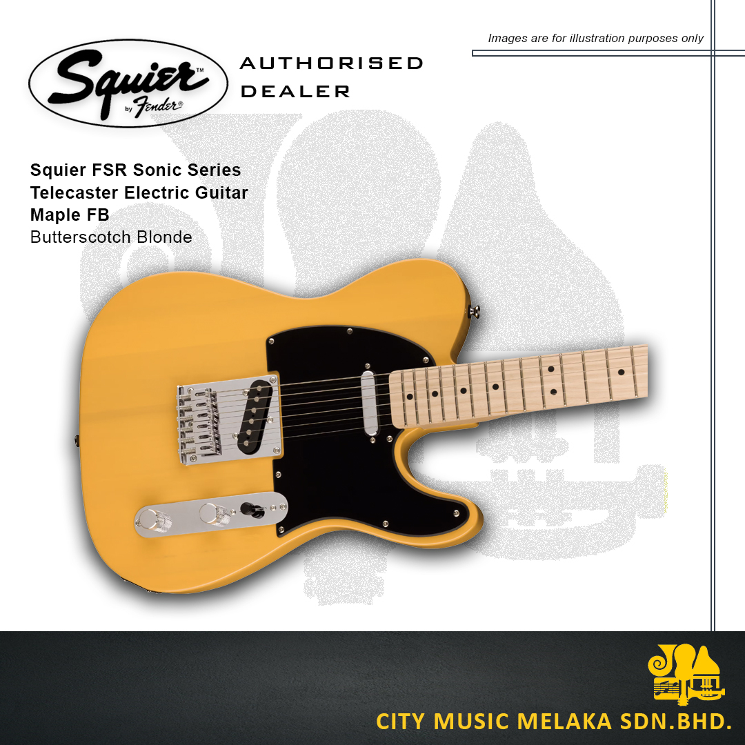 Squier Sonic Telecaster - Butterscotch Blonde - 1