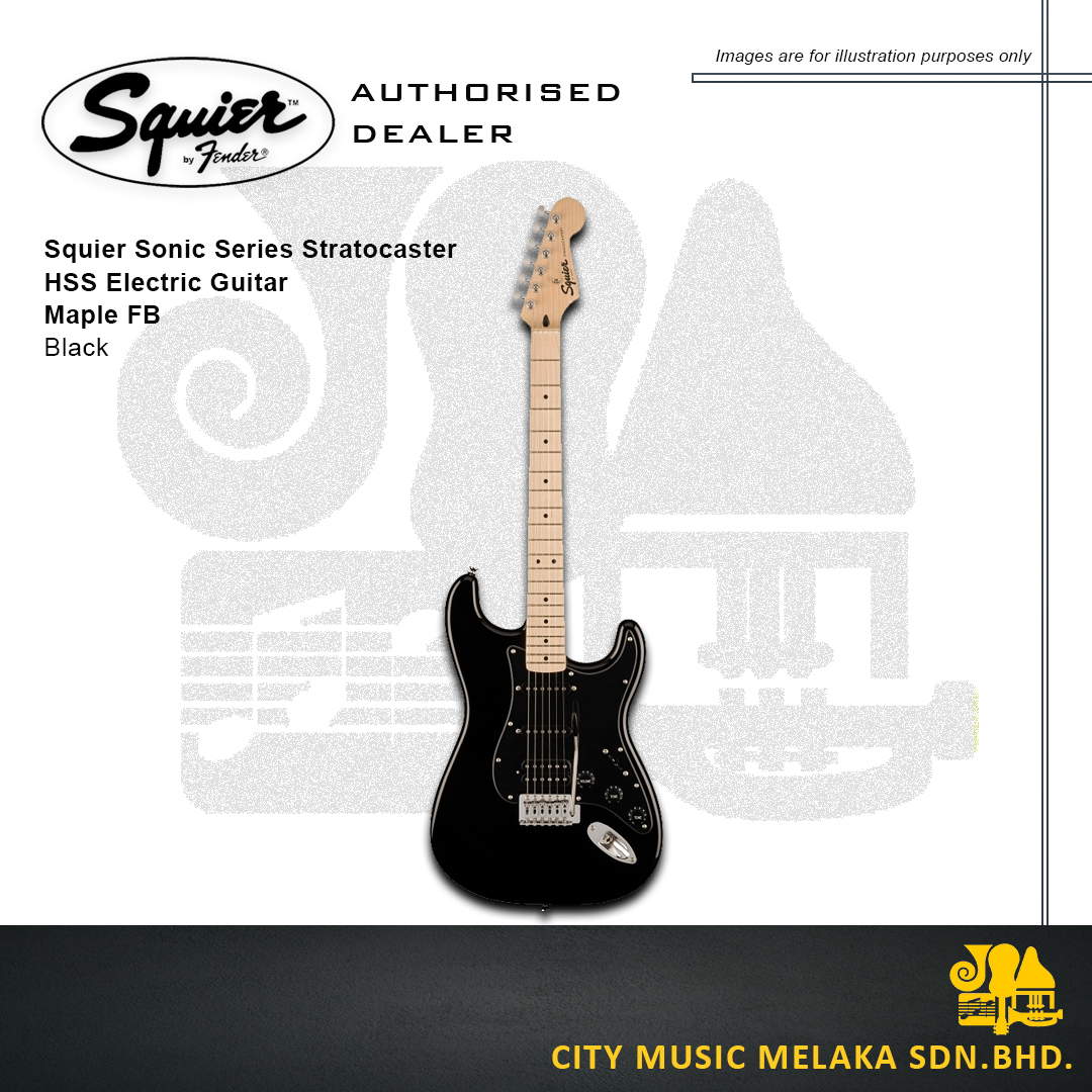 Squier Sonic Strat - Black