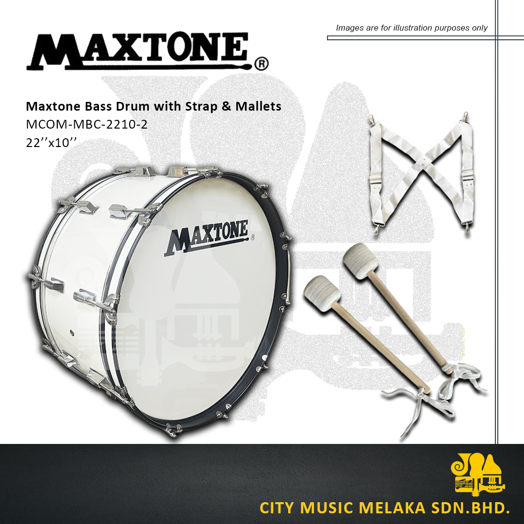 Maxtone Bass Drum 22x10