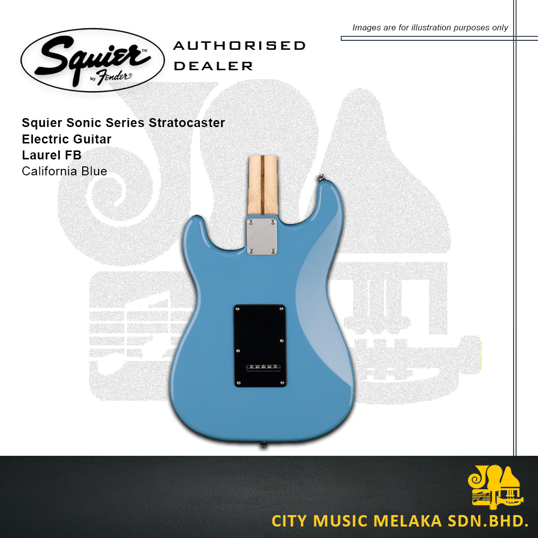 Squier Sonic - California Blue - 3