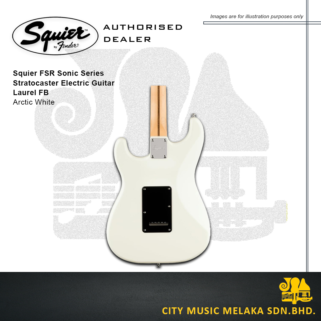 Squier Sonic - Arctic White - 1