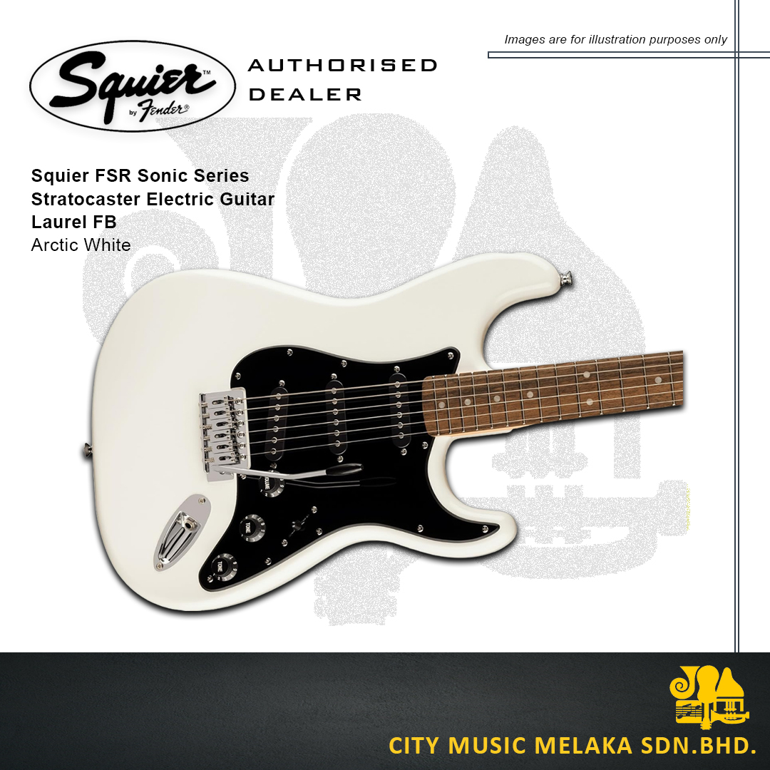 Squier Sonic - Arctic White - 2