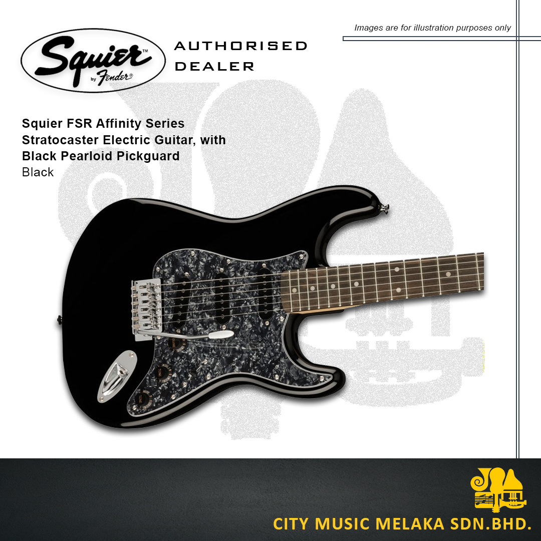 FSR Affinity Black with Black Pearloid Pickguard - 2