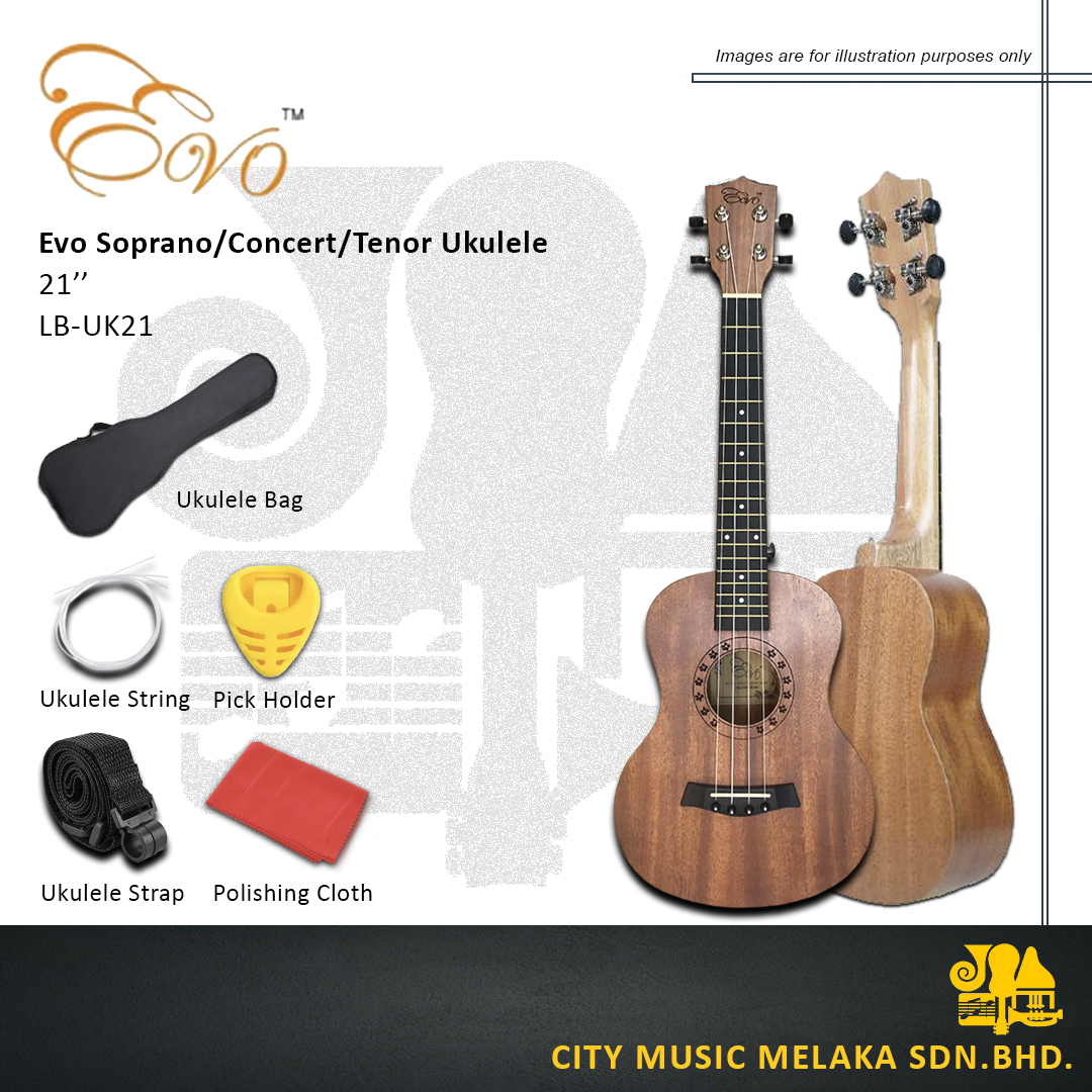EVO Soprano UK21 Ukulele