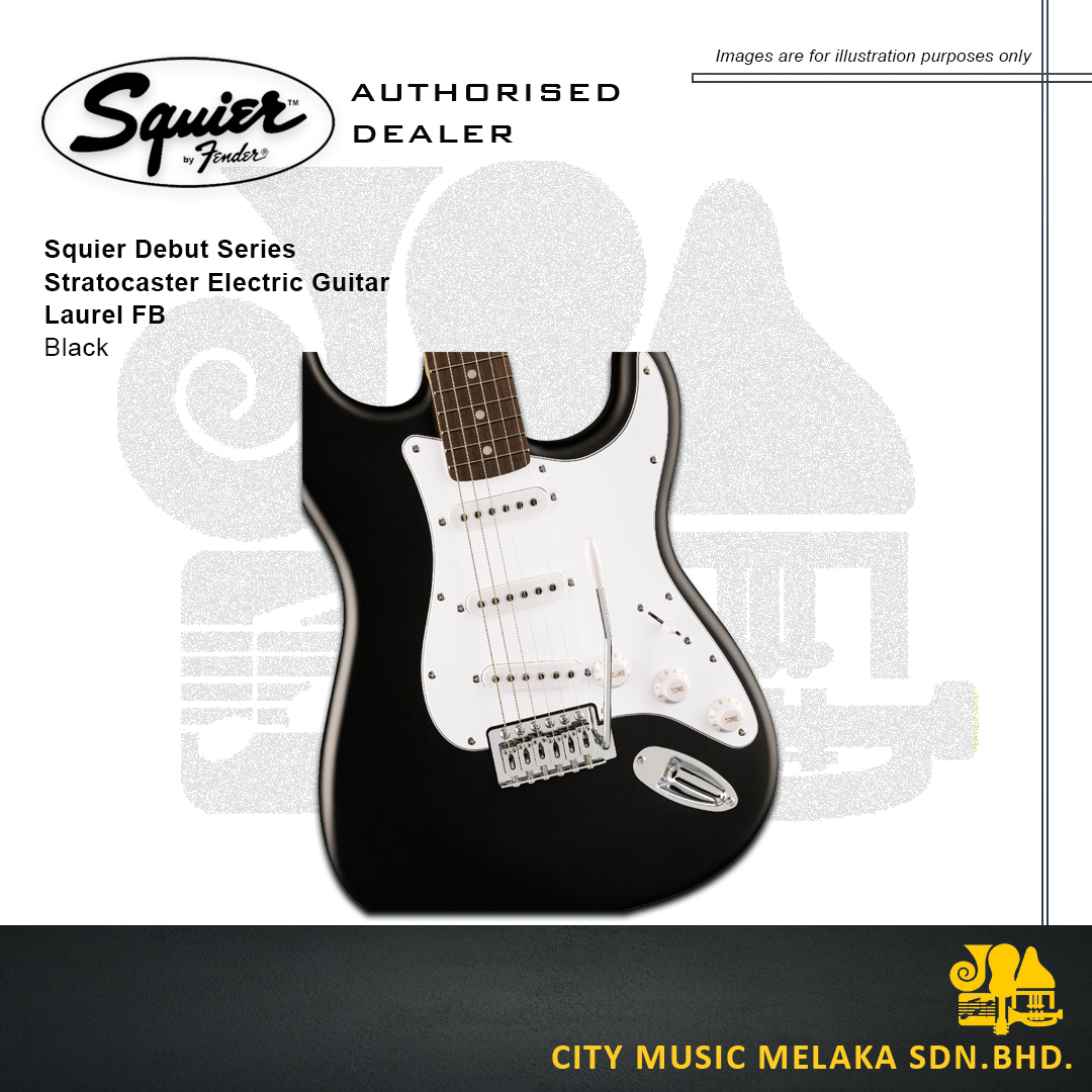 Squier Debut Strat - Black - 3