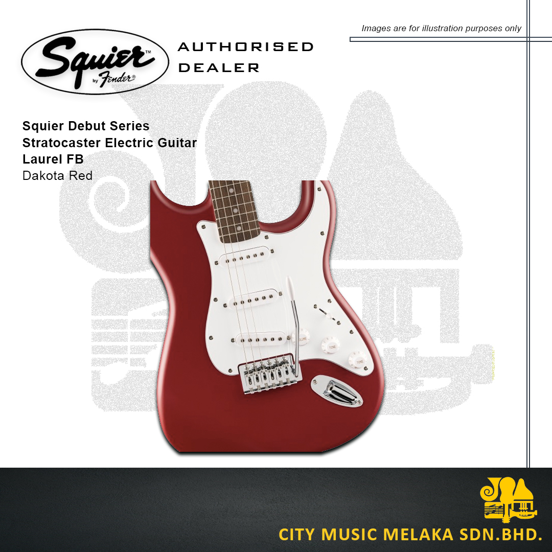 Squier Debut Start - Dakota Red - 4
