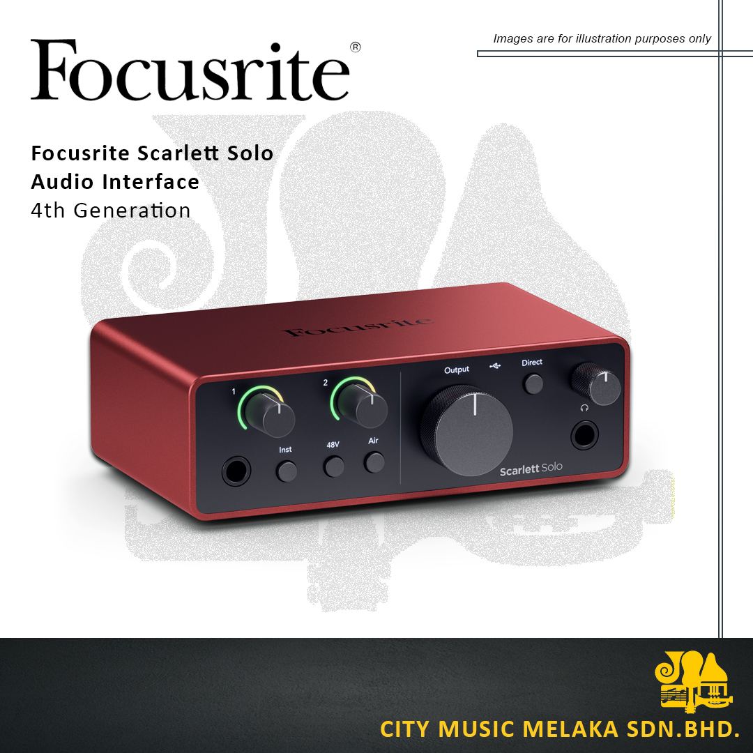 Focusrite Scarlett Solo (4th Gen) - 4