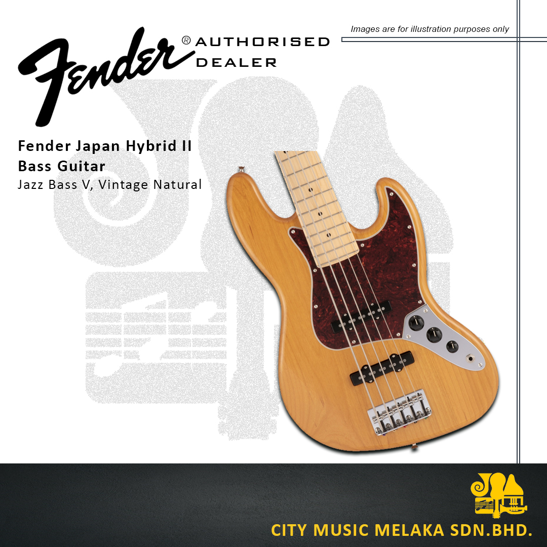 Fender Japan Hybrid II Jazz Bass V - 2