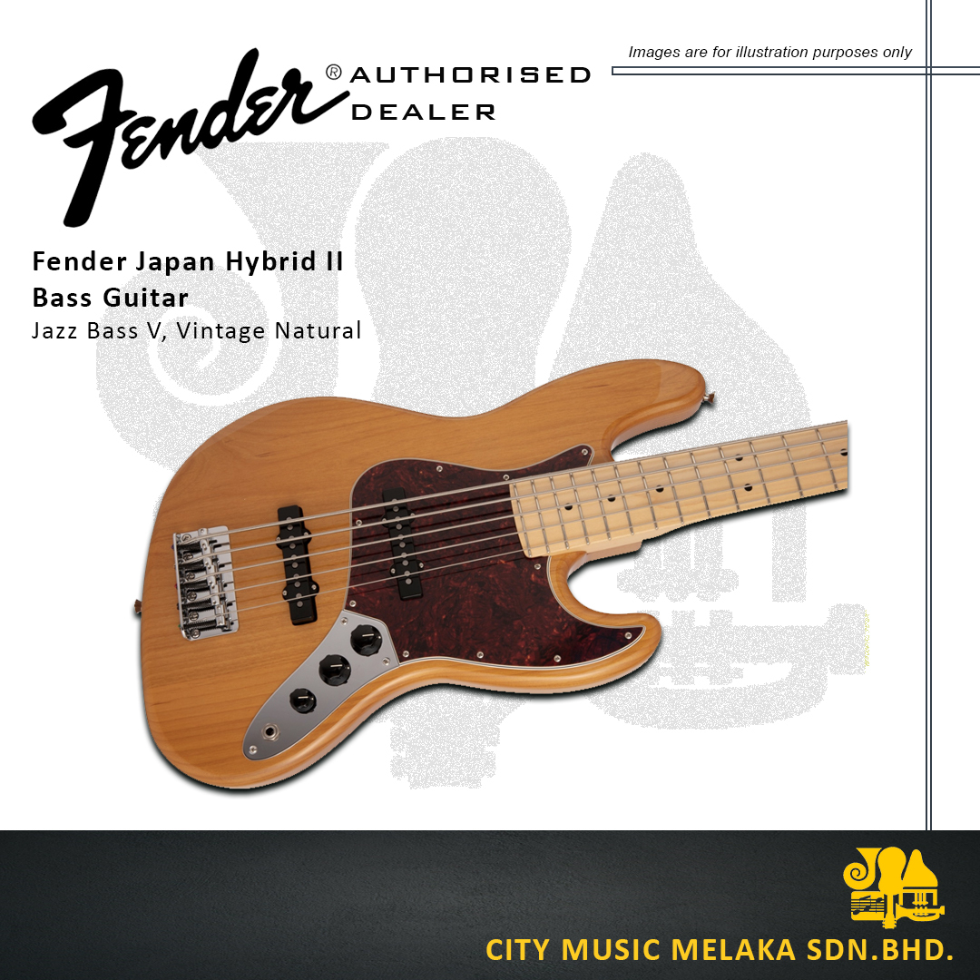 Fender Japan Hybrid II Jazz Bass V - 3