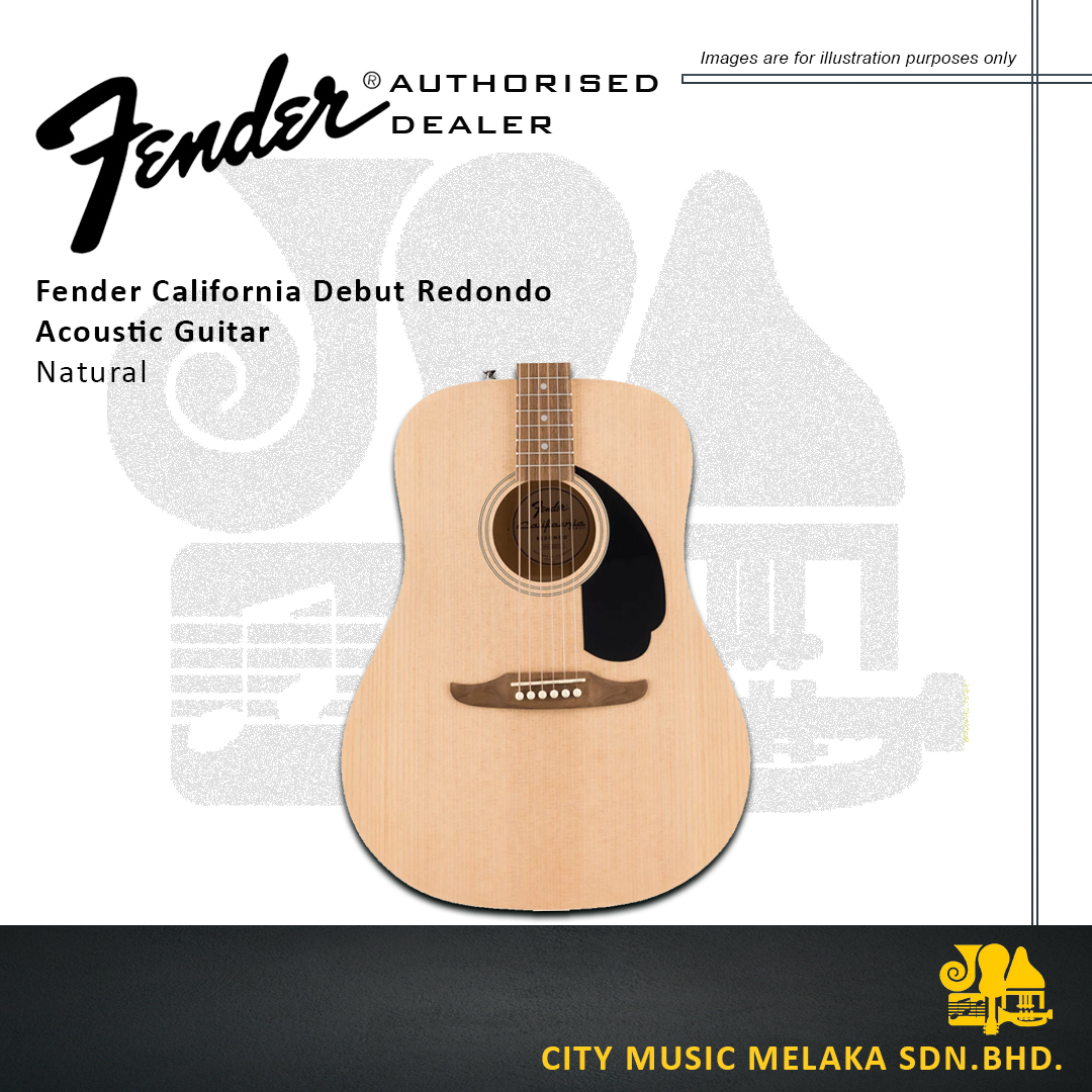 Fender California Debut Acou Gtr - NT - 2