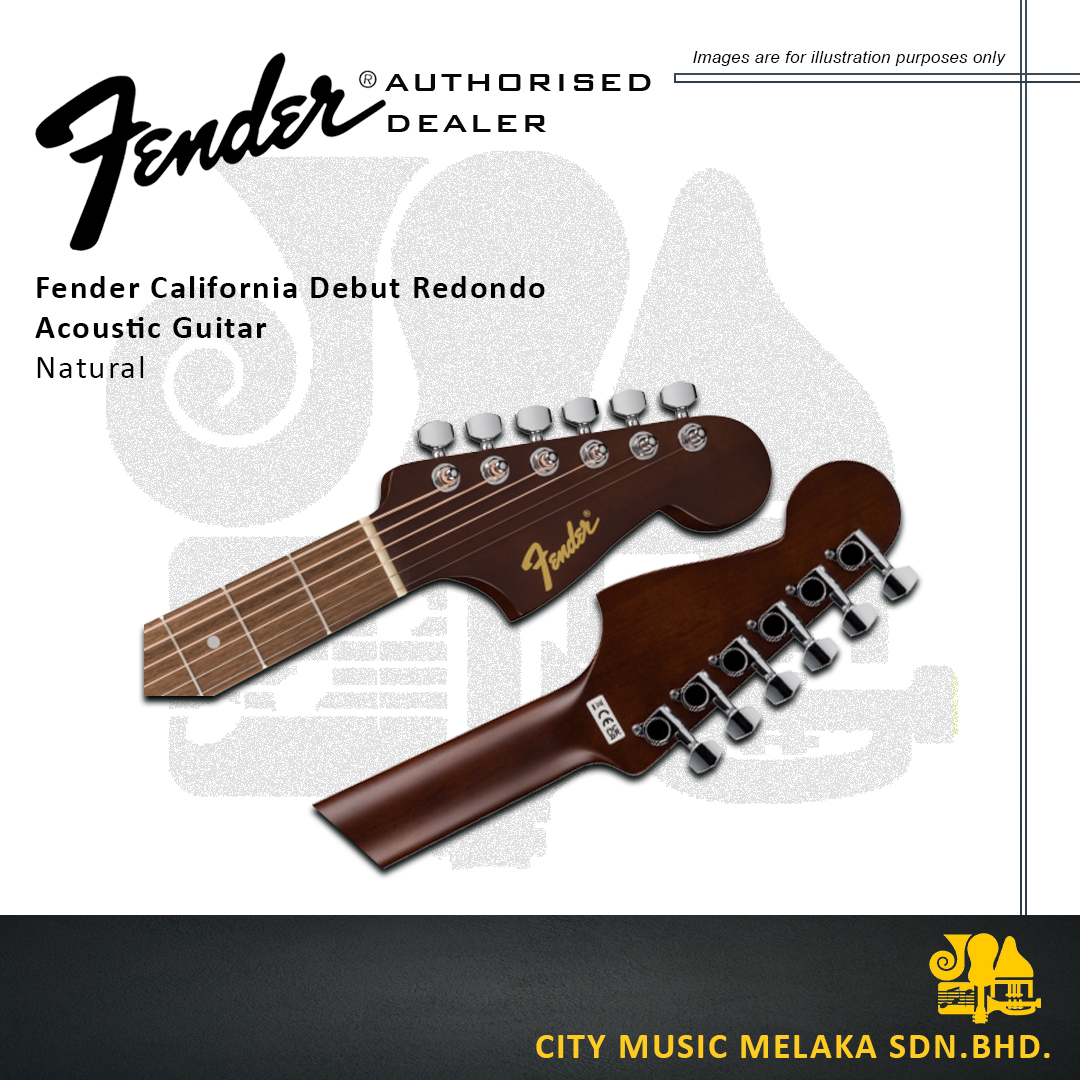 Fender California Debut Acou Gtr - NT - 3