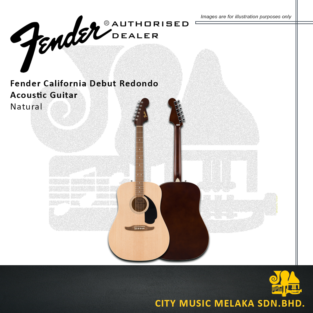 Fender California Debut Acou Gtr - NT