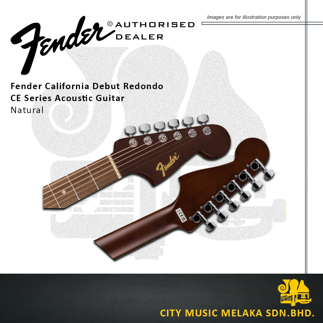 Fender California Debut Acou Gtr CE Series - NT - 4