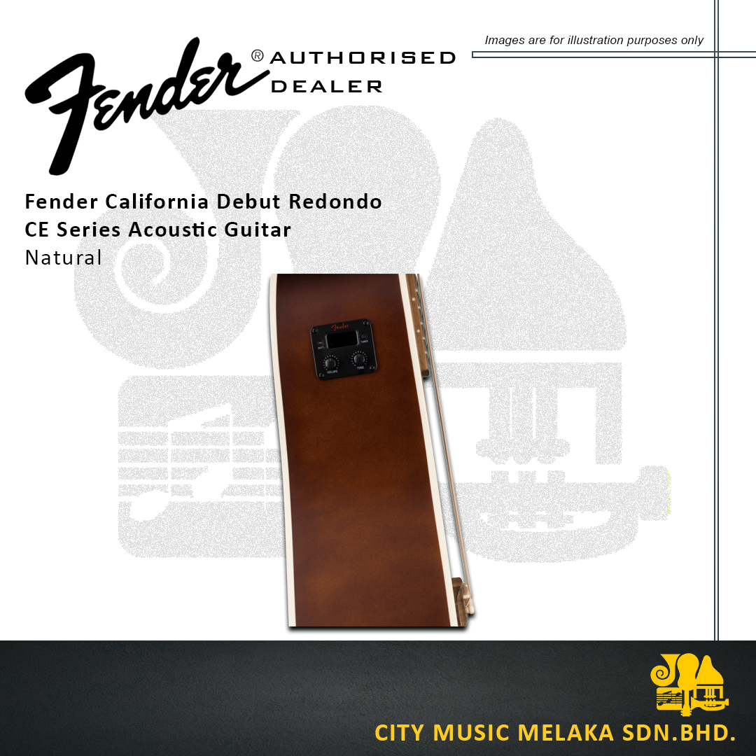 Fender California Debut Acou Gtr CE Series - NT - 3