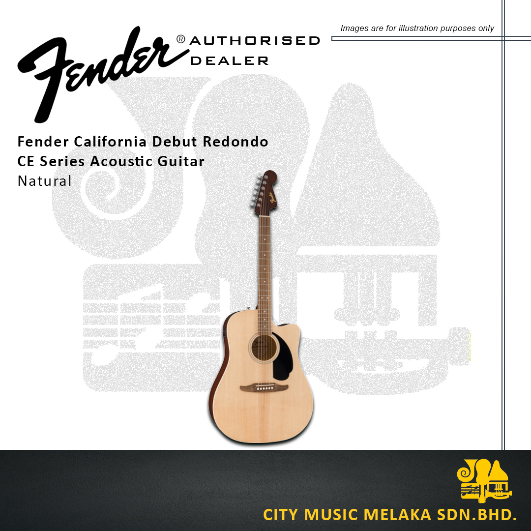 Fender California Debut Acou Gtr CE Series - NT - 2