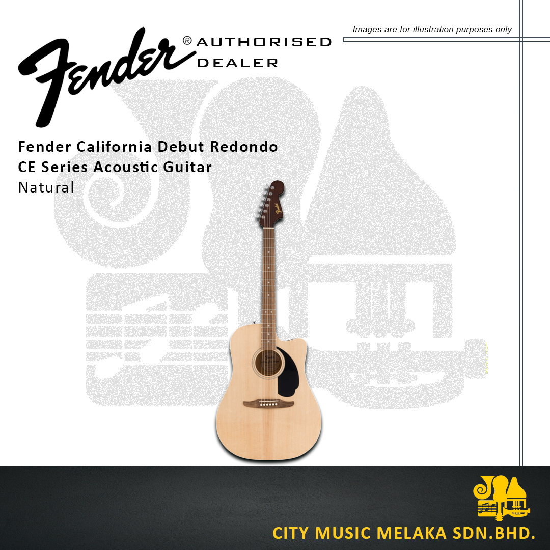 Fender California Debut Acou Gtr CE Series - NT - 1