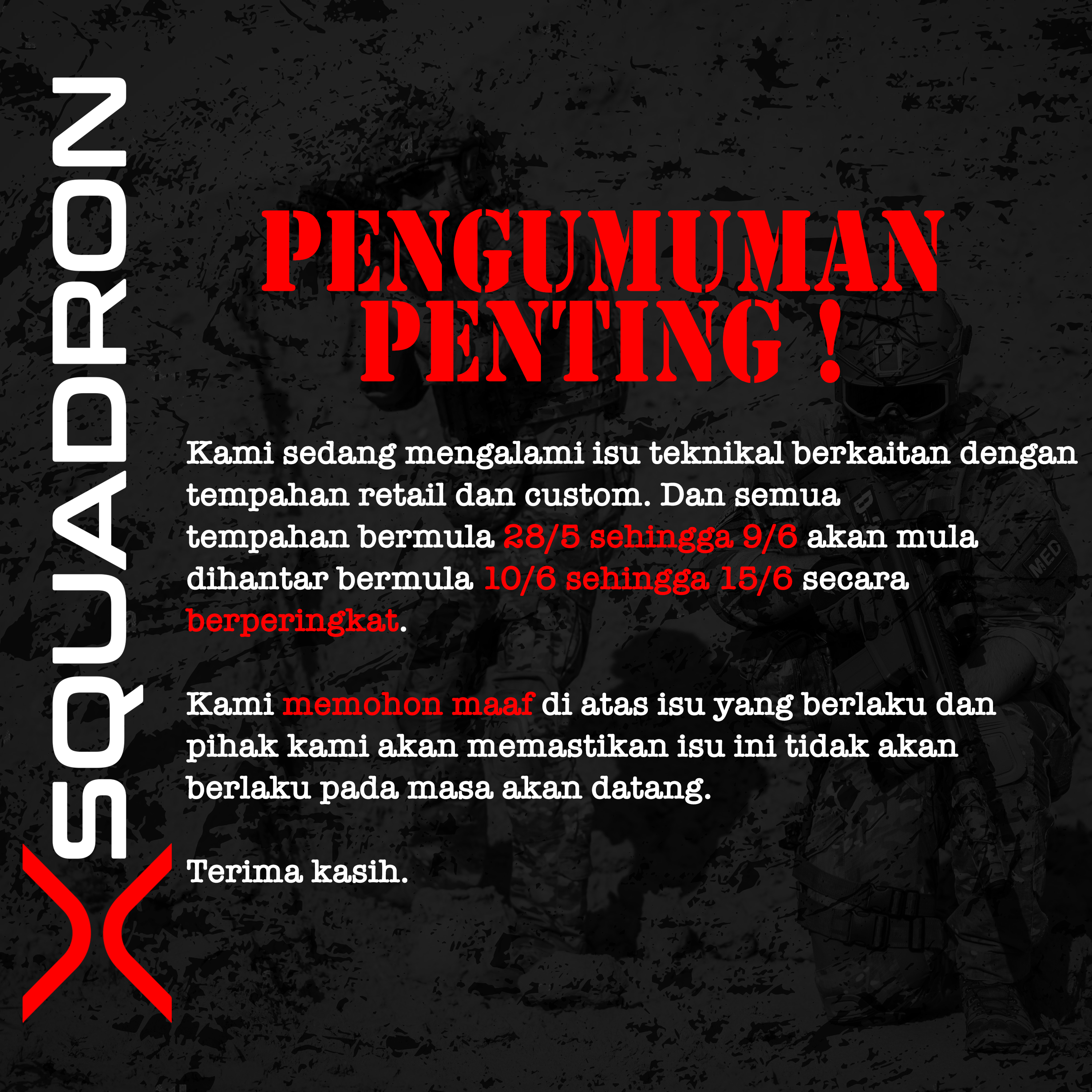 PENGUMUMAN PENTING