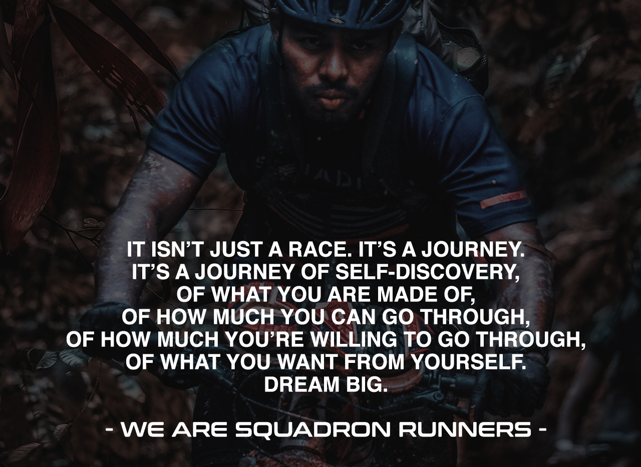 WE ARE SQUADRON RUNNERS