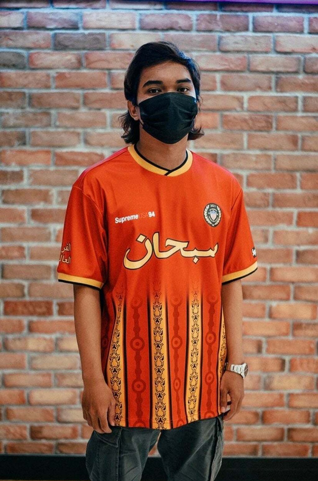 supreme soccer jersey