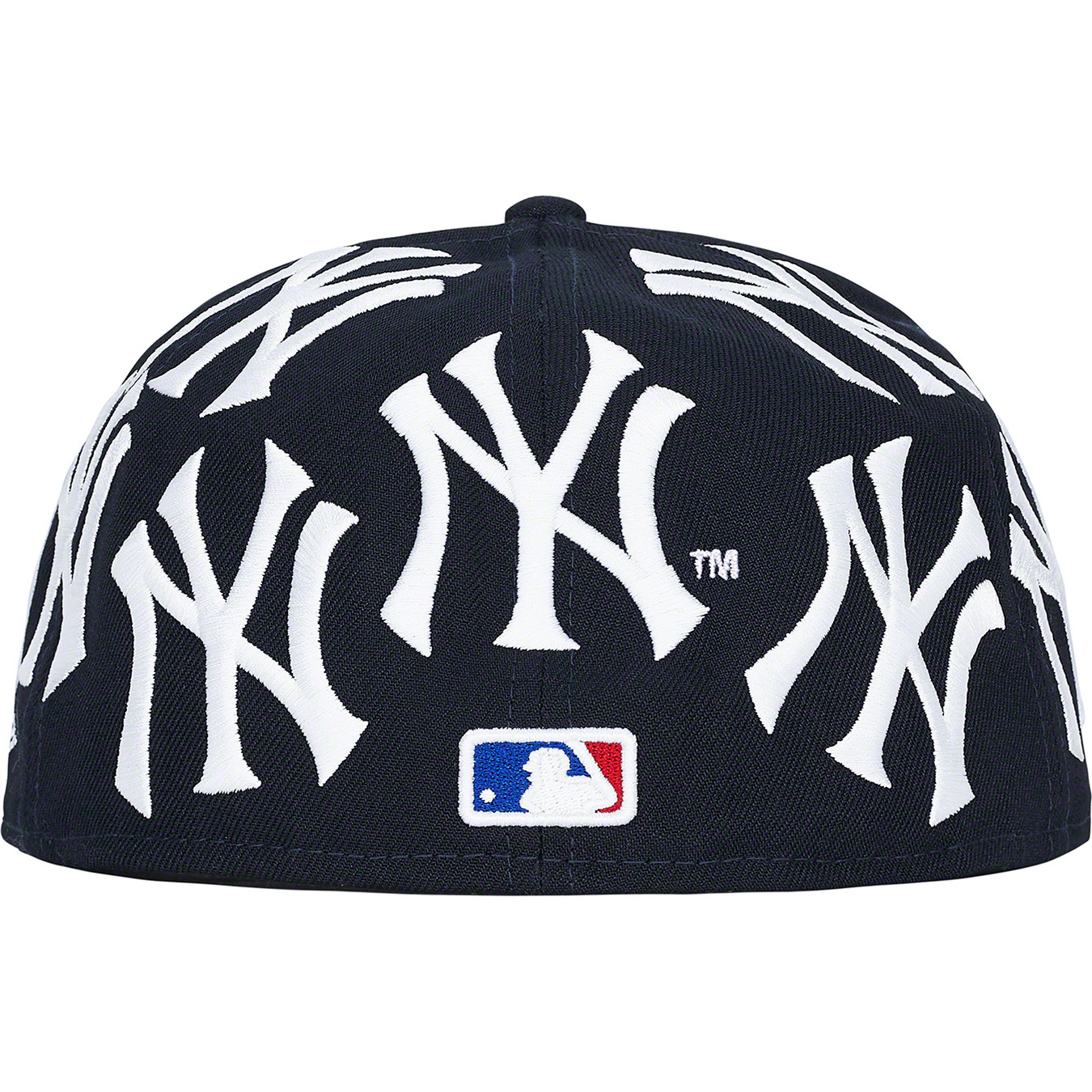 SUPREME NEW YORK YANKEES BOX LOGO NEW ERA - NAVY