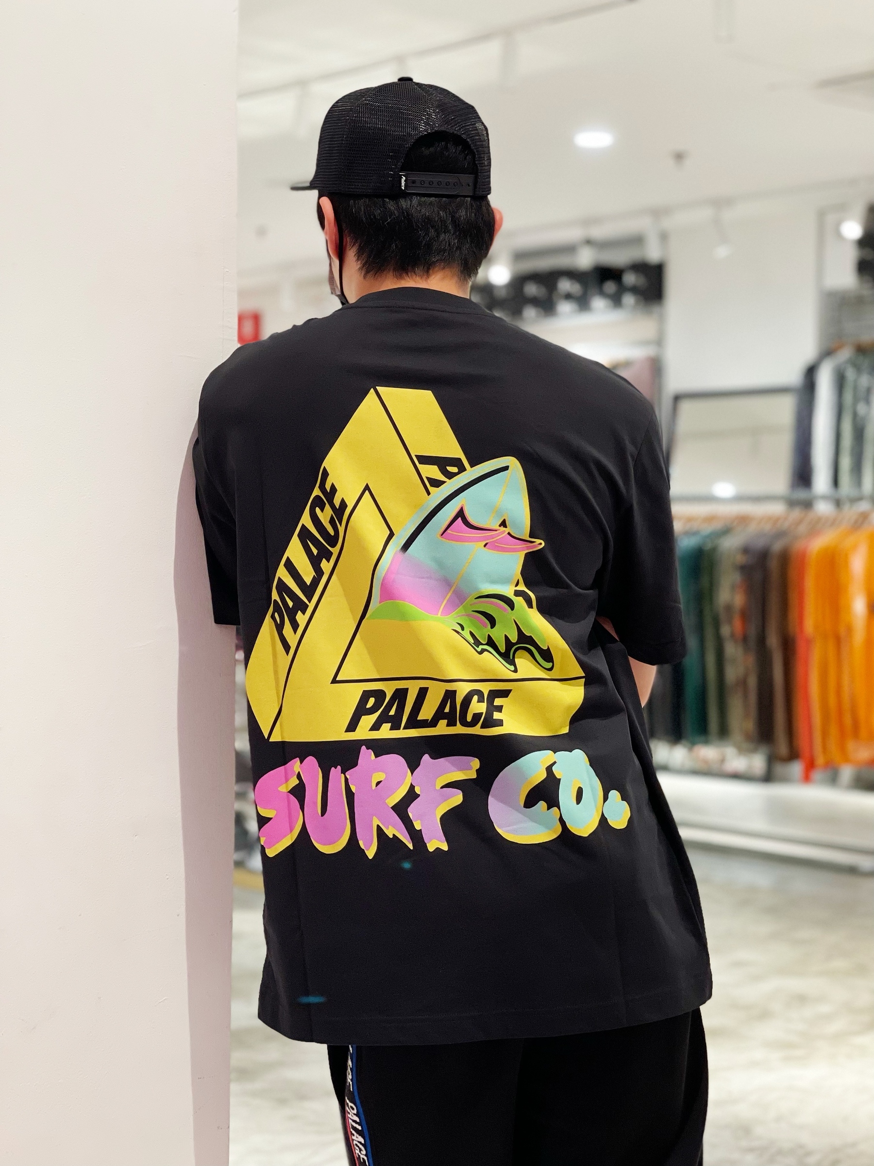 Palace Tri-Surf Co T-shirt Navy