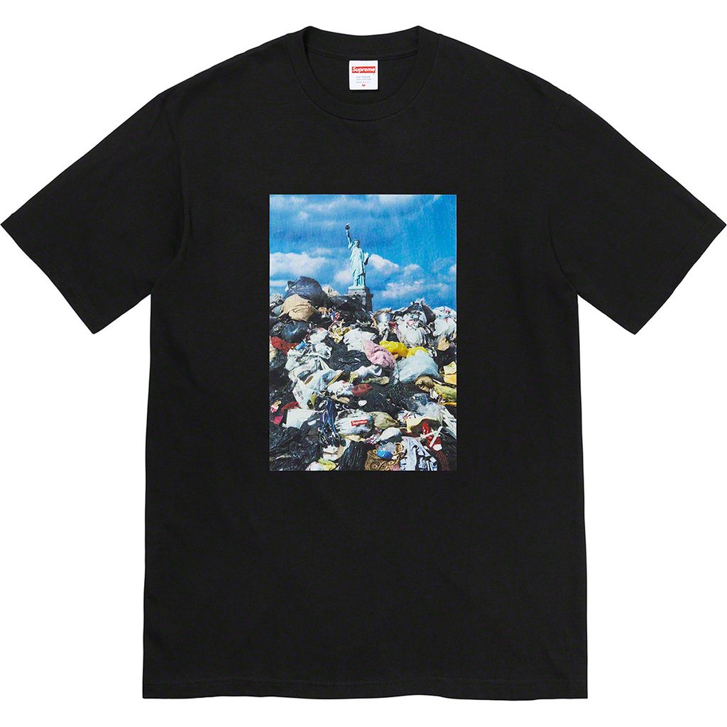 SUPREME TRASH TEE - BLACK