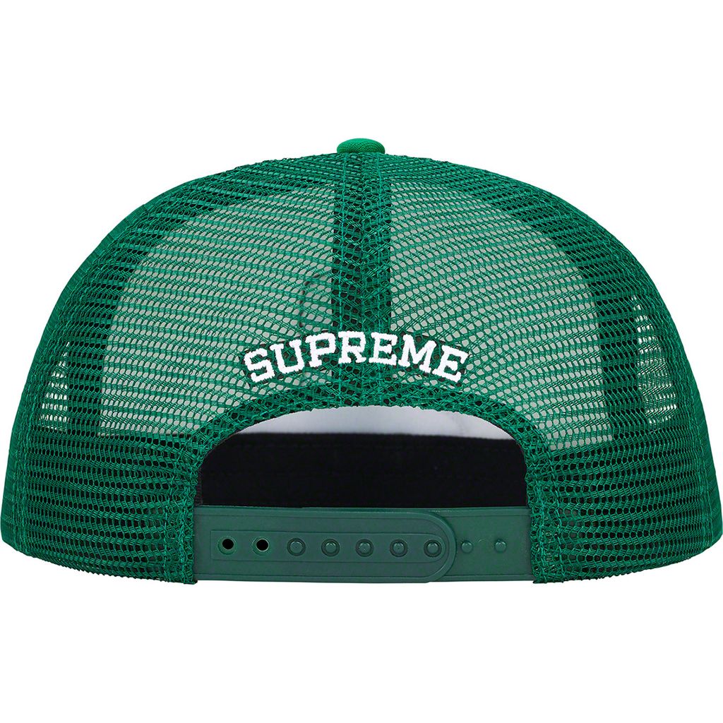 SUPREME PIN UP MESH BACK 5-PANEL - GREEN – THE FOURHEADS