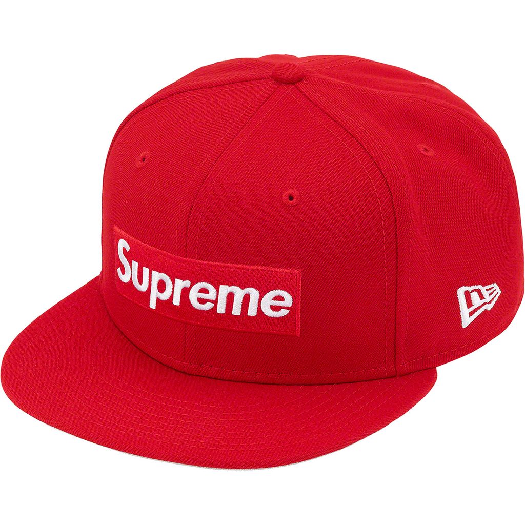 SUPREME MONEY BOX LOGO NEW ERA - RED – THE FOURHEADS
