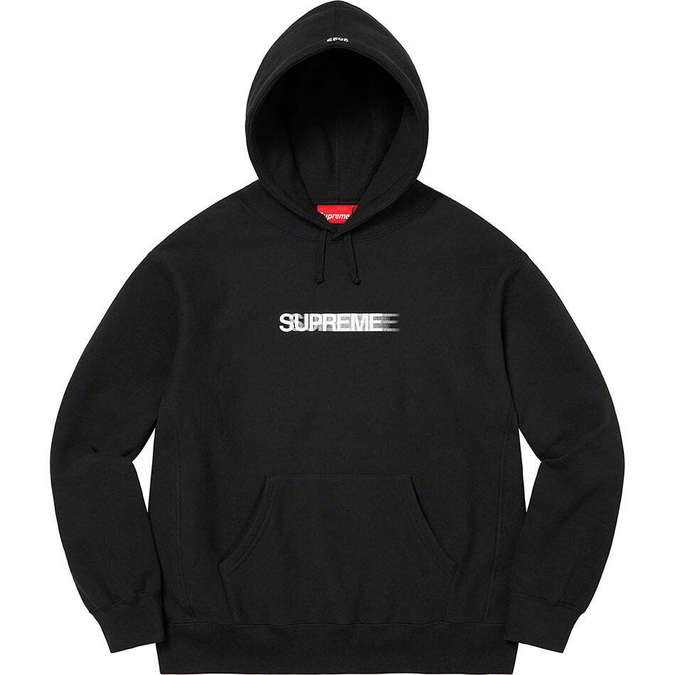 Black XL supreme Motion Logo Hooded Sweatshirt 20SS(SUPREME Black XL supreme Motion Logo Hooded Sweatshirt 20SS(SUPREME