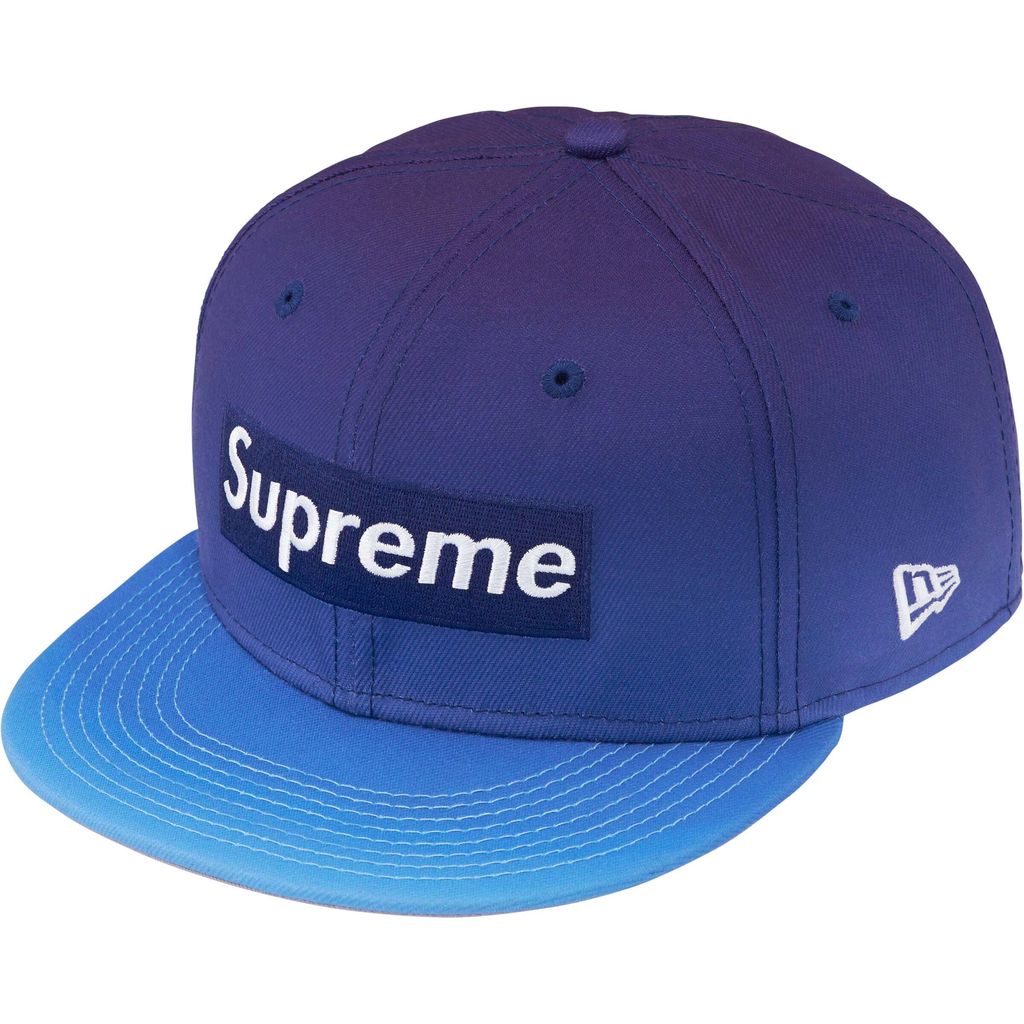 SUPREME GRADIENT BOX LOGO NEW ERA - BLUE – THE FOURHEADS SUPREME GRADIENT BOX LOGO NEW ERA - BLUE – THE FOURHEADS
