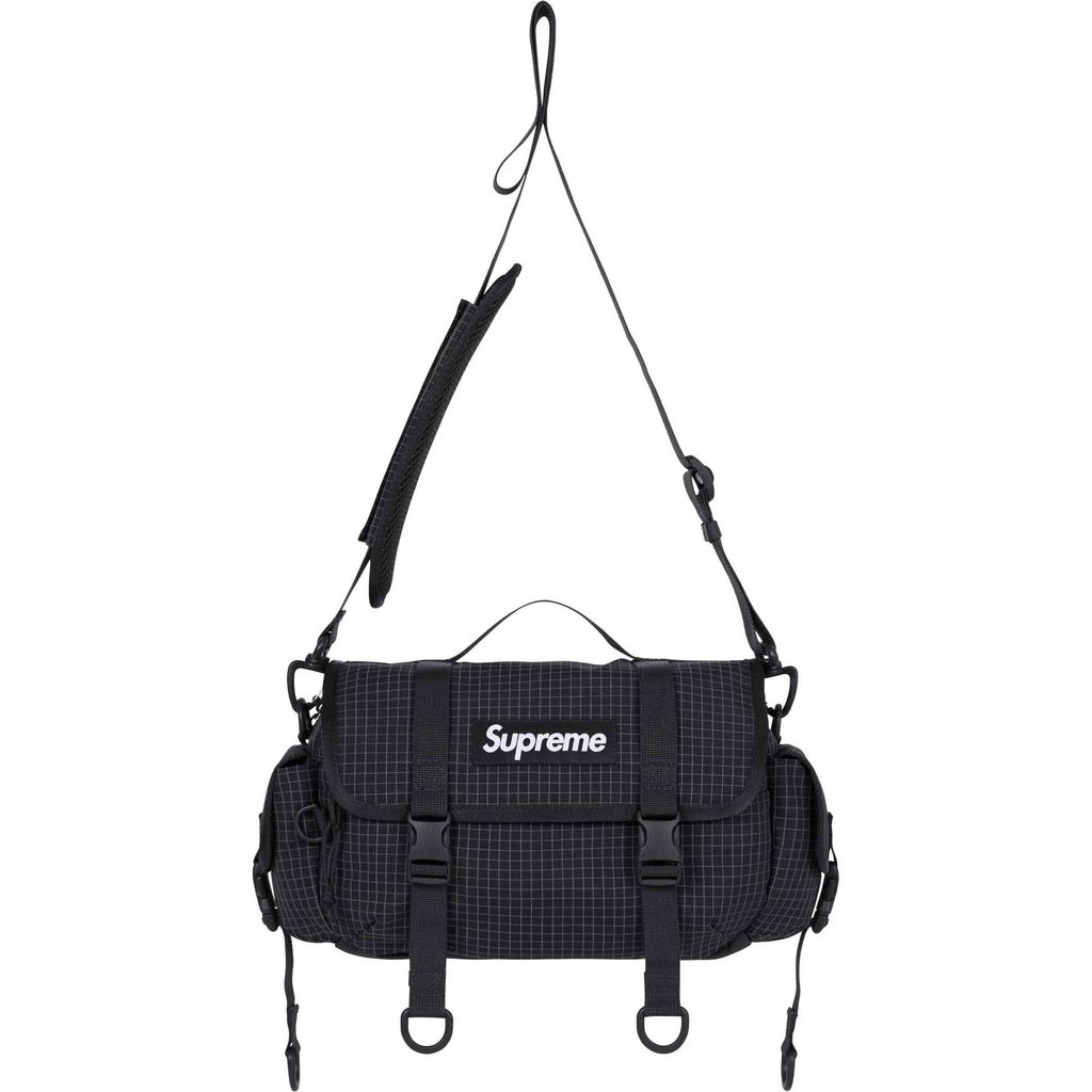 SUPREME MINI DUFFLE BAG BLACK THE FOURHEADS