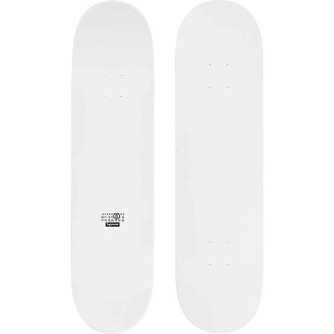 ★Supreme MM6 Maison Margiela Skateboard Supreme Maison Margiela MM6 Skate Deck 8.25” Scratch Off