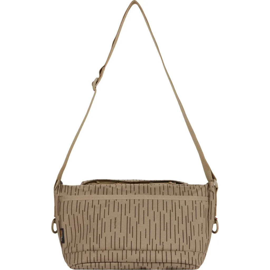 SUPREME MESSENGER BAG FW24 - TAN RAINDROP – THE FOURHEADS SUPREME MESSENGER BAG FW24 - TAN RAINDROP – THE FOURHEADS