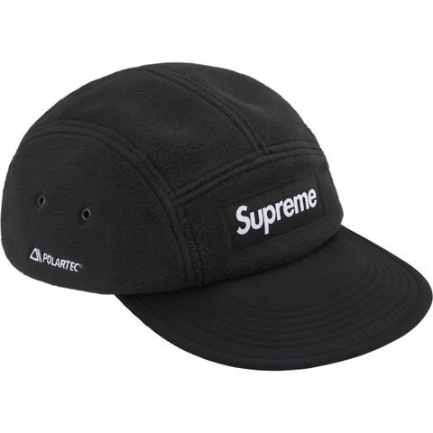 SUPREME POLARTEC EARFLAP CAMP CAP - BLACK – THE FOURHEADS