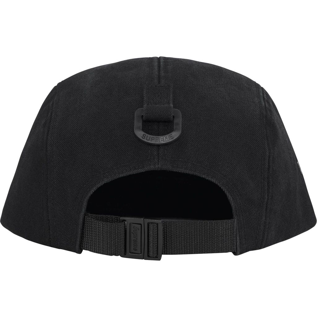 SUPREME VENTILE CAMP CAP SS25 - BLACK – THE FOURHEADS