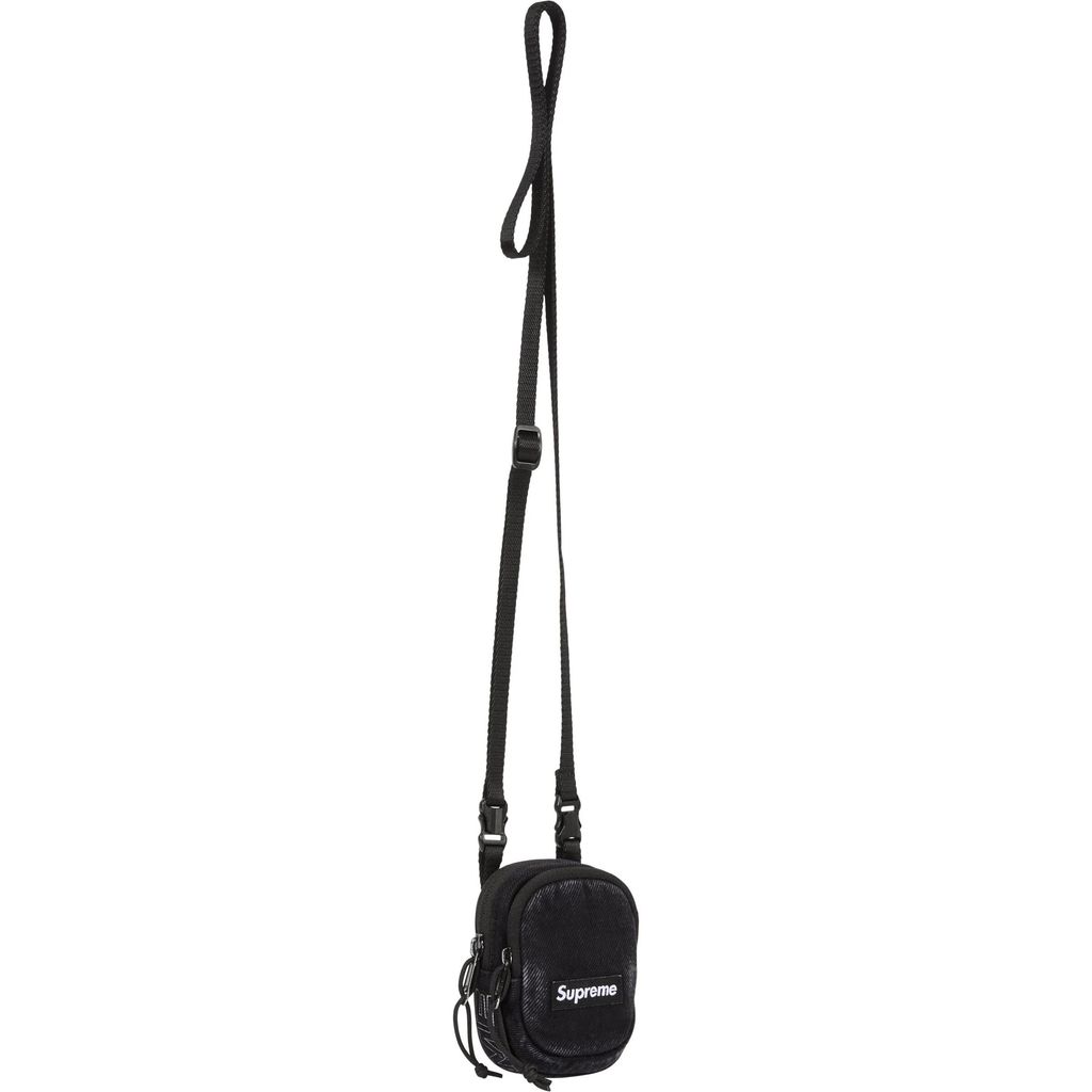 SUPREME DENIM MINI UTILITY BAG - BLACK – THE FOURHEADS