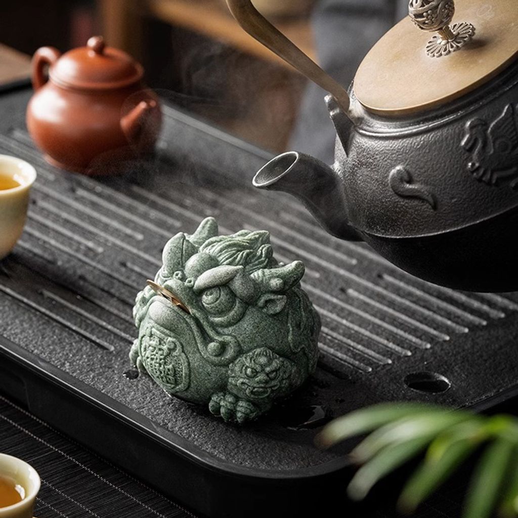 麟鳳呈祥】開運招財金蟾蜍擺飾青砂石通寶金蟾(贈咬金幣一枚 麟鳳呈祥】開運招財金蟾蜍擺飾青砂石通寶金蟾(贈咬金幣一枚