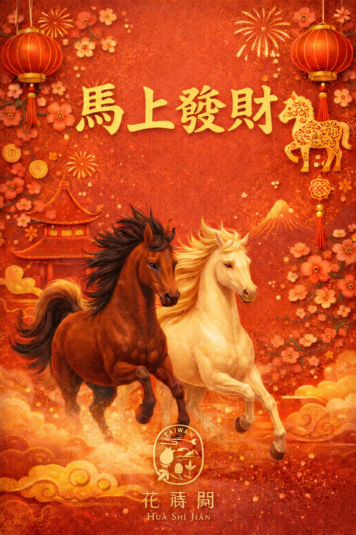 🧧 花蒔間 春節出貨公告 🧧