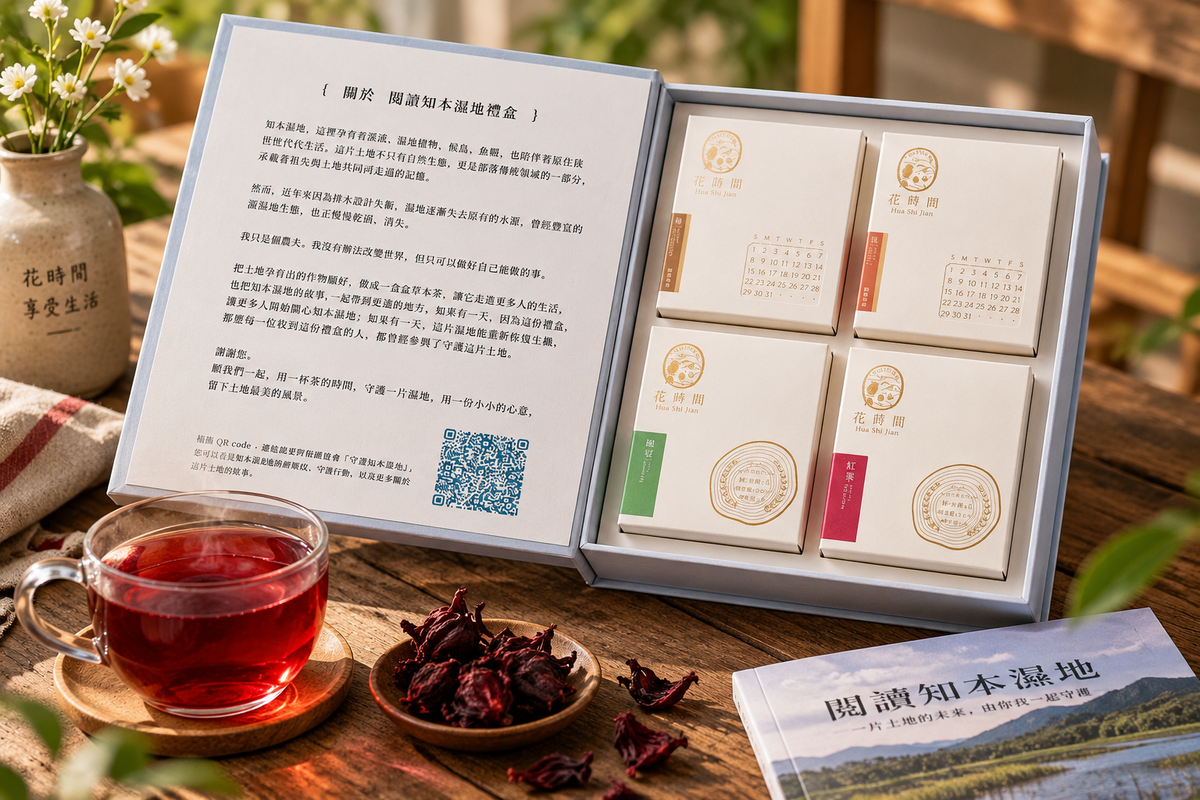 【企業送出的不只是一份禮，而是一塊土地的故事】