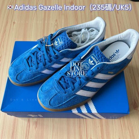 現貨】Adidas Gazelle Indoor (UK5) – Dot & Line Store