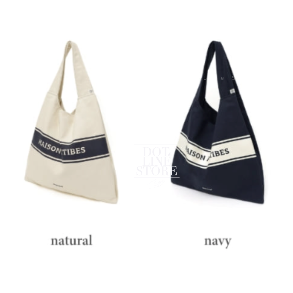 ●depound● Peraback Cotton Twill Navy DP2500BG005DNAXX 🇰🇷 Depound Pera Bag (Cotton Twill) – Dot & Line Store