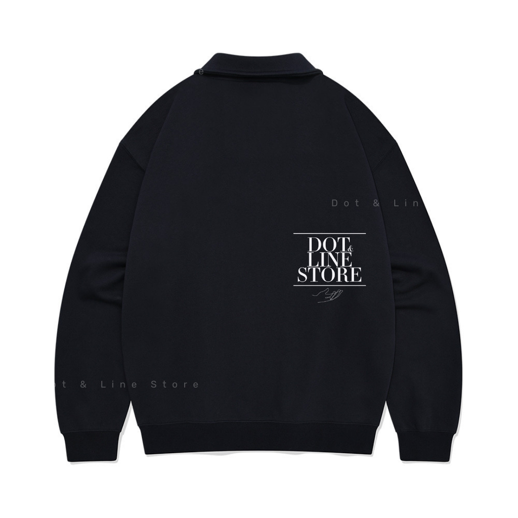COVERNAT ♥ sketch sweatshirt/追跡付 Covernat C Logo Half Zip-Up Sweatshirt – Dot & Line Store
