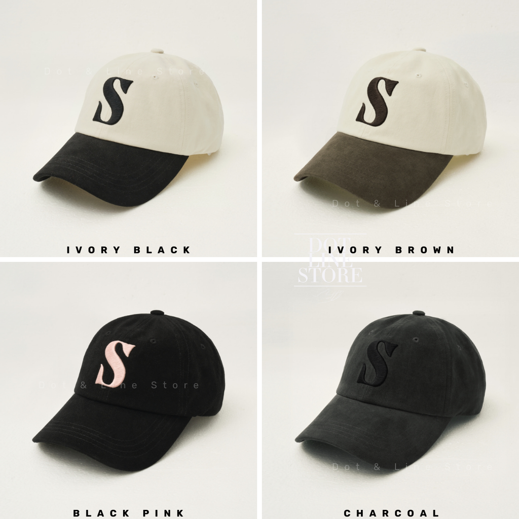 キャップ SATUR Vintage Casual Ball Cap Ivory Brown SATUR Vintage Casual Ball Cap – Dot & Line Store