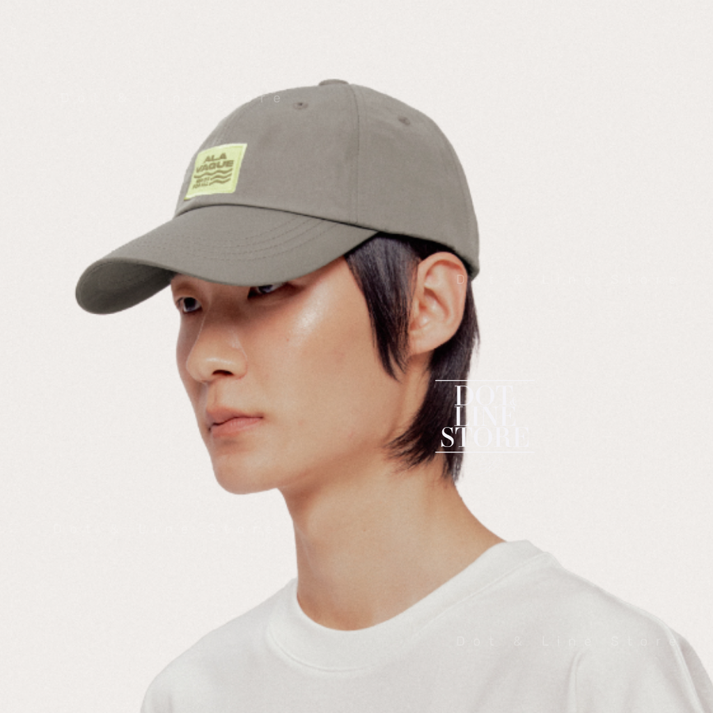 ★ALAVAGUE★ label cap blue green Alavague Label Cap – Dot & Line Store