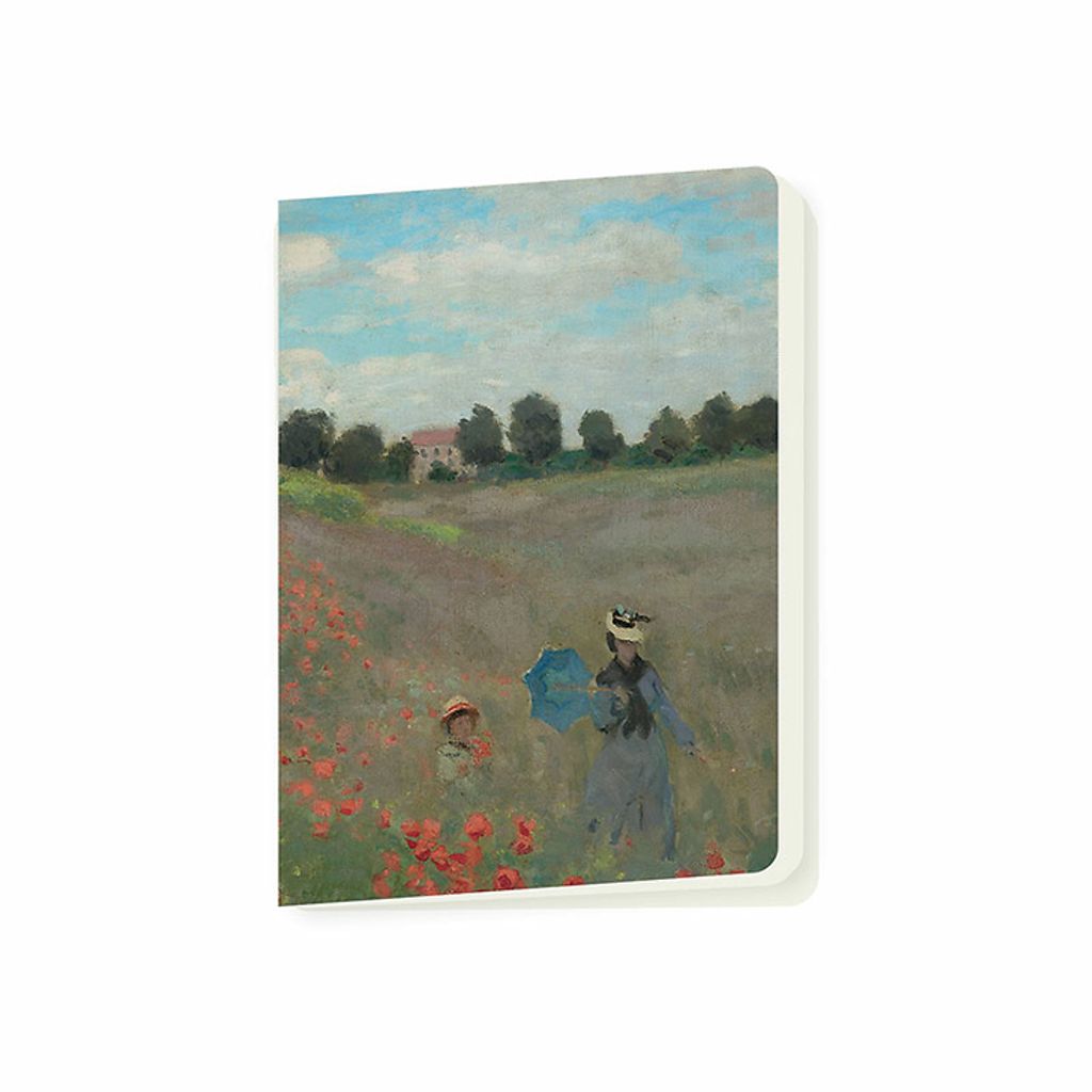 notebook-claude-monet-poppy-field