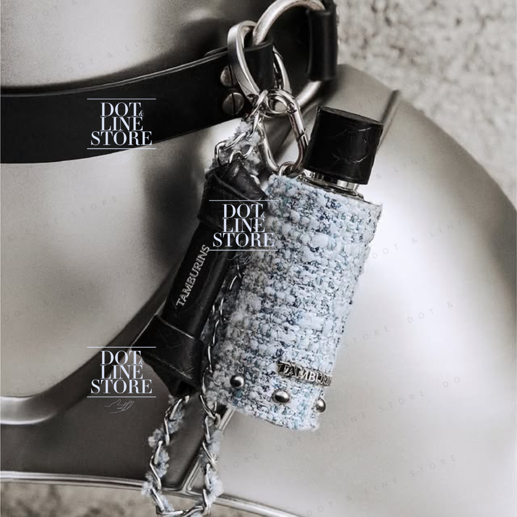 小物 tamburins PERFUME WEAR KEYRING BLACK Tamburins Perfume Keyring Wear – Dot & Line Store