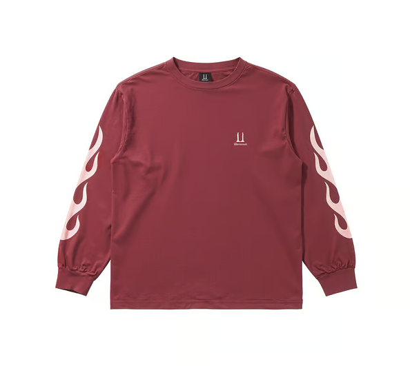 现货】G-DRAGON ÜBERMENSCH LONG SLEEVED T-SHIRTS (BURGUNDY) – Dot